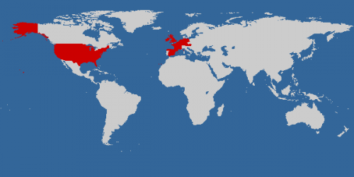 Mapa de món i els meus viatges
